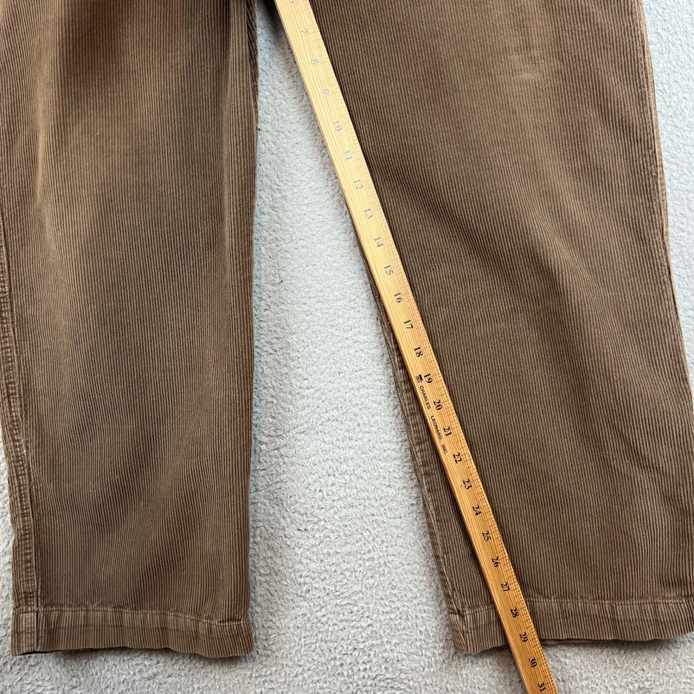 Patagonia Mens Brown Organic Cotton Corduroy Straight Leg Pants Size 34 - Picture 6 of 7